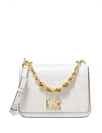 Michael Michael Kors Mott Chain Metallic Deco Swag Shoulder Bag